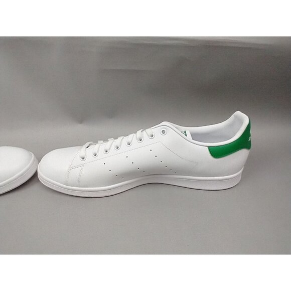 Adidas Stan Smith 80s Cloud White Green Mens Size 19 No Box - Picture 10 of 13